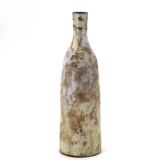 Ceramic bottle vase by Alexandre Kostanda, Vallauris, 1960s