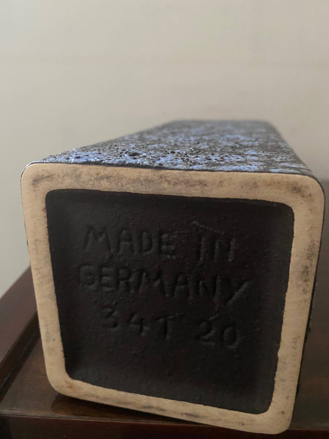 Trio of vintage vases from the 60s-70s