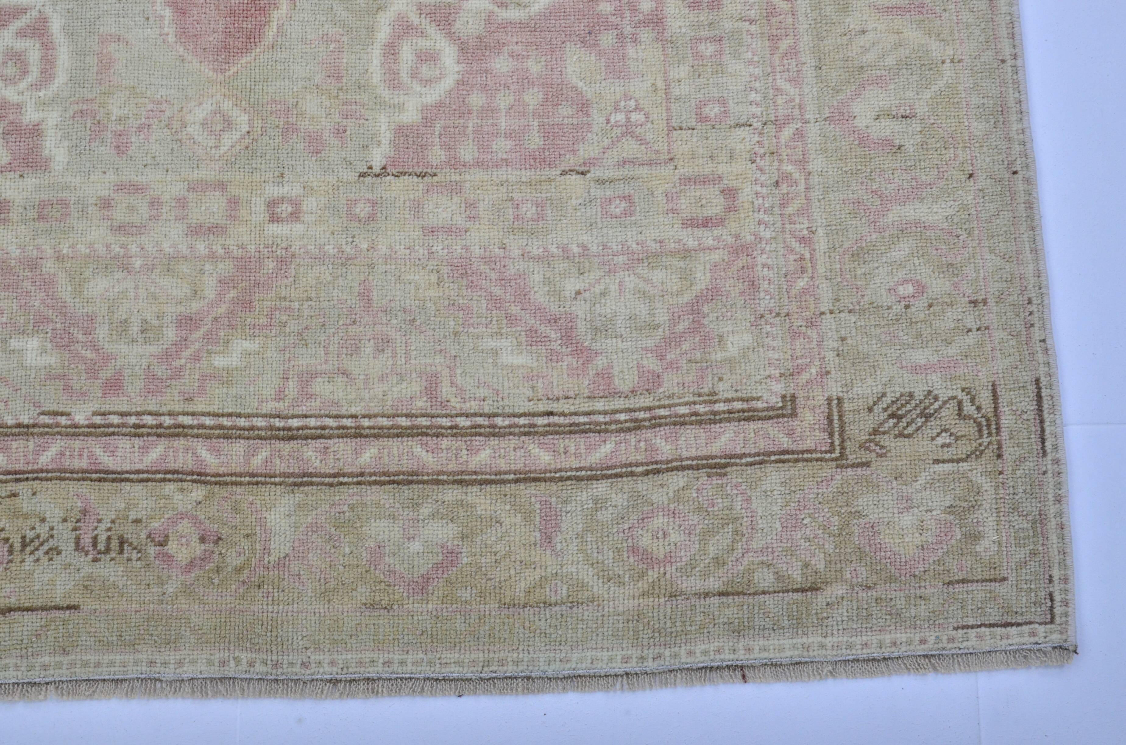 Hand-knotted Oushak decorative rug, ref. 3415