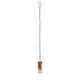 Hanging lamp designed by F. Perceny, VEB Narva Leuchten, Germany, 1970s.