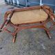 Banquette de piano bois style louis XVI