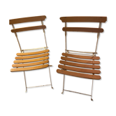 Chaises pliantes
