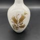 Vintage Rosenthal studio-line vase in white porcelain with flora decoration.