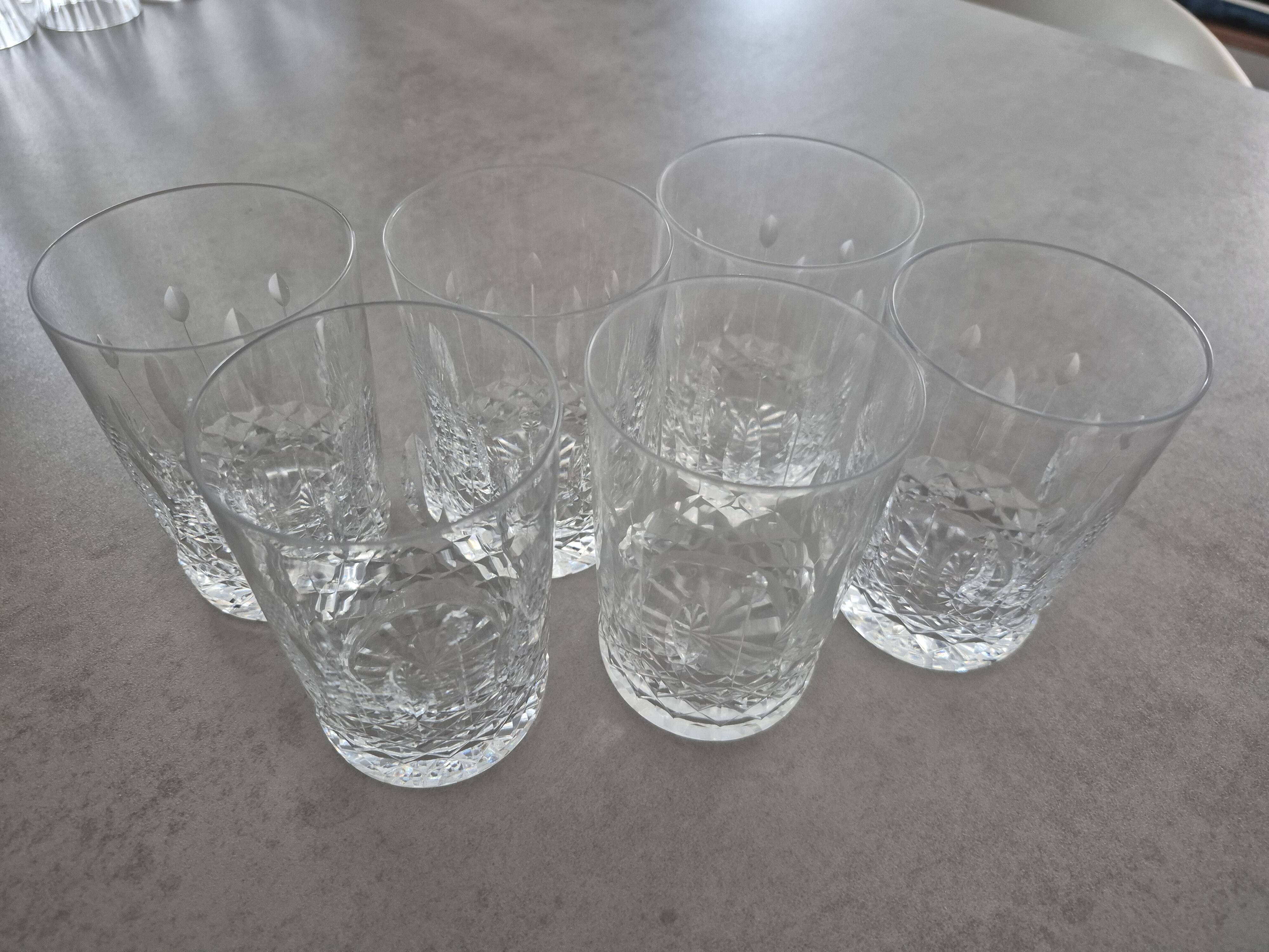 6 verres cristal st louis