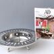 Alessi Stainless Steel Cutout Skyscraper Footed Trinket Bowl or Centerpiece