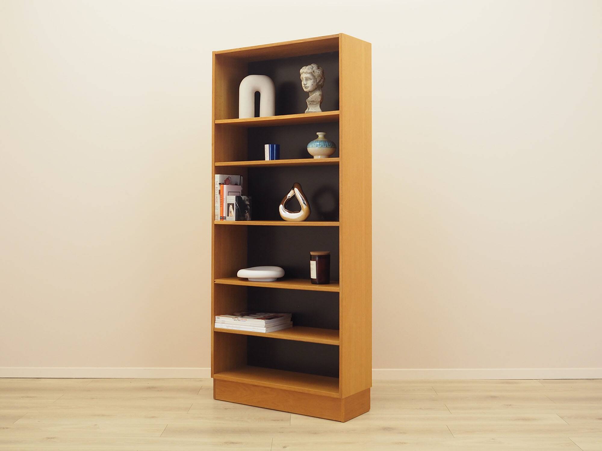 Ash Shelving Unit Domino Møbler, Denmark, 1970s