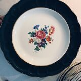 Service de table ancien  porcelaine faience Salins 54 pièces