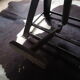 Industrial coffee table