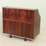 Rosewood secretary by Gianfranco Frattini for Bernini, Italy.