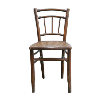 Vintage bistro chair canned