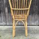 Chaise en rotin 1960