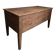 Antique French flour chest in oak – 19th-century farmhouse side table