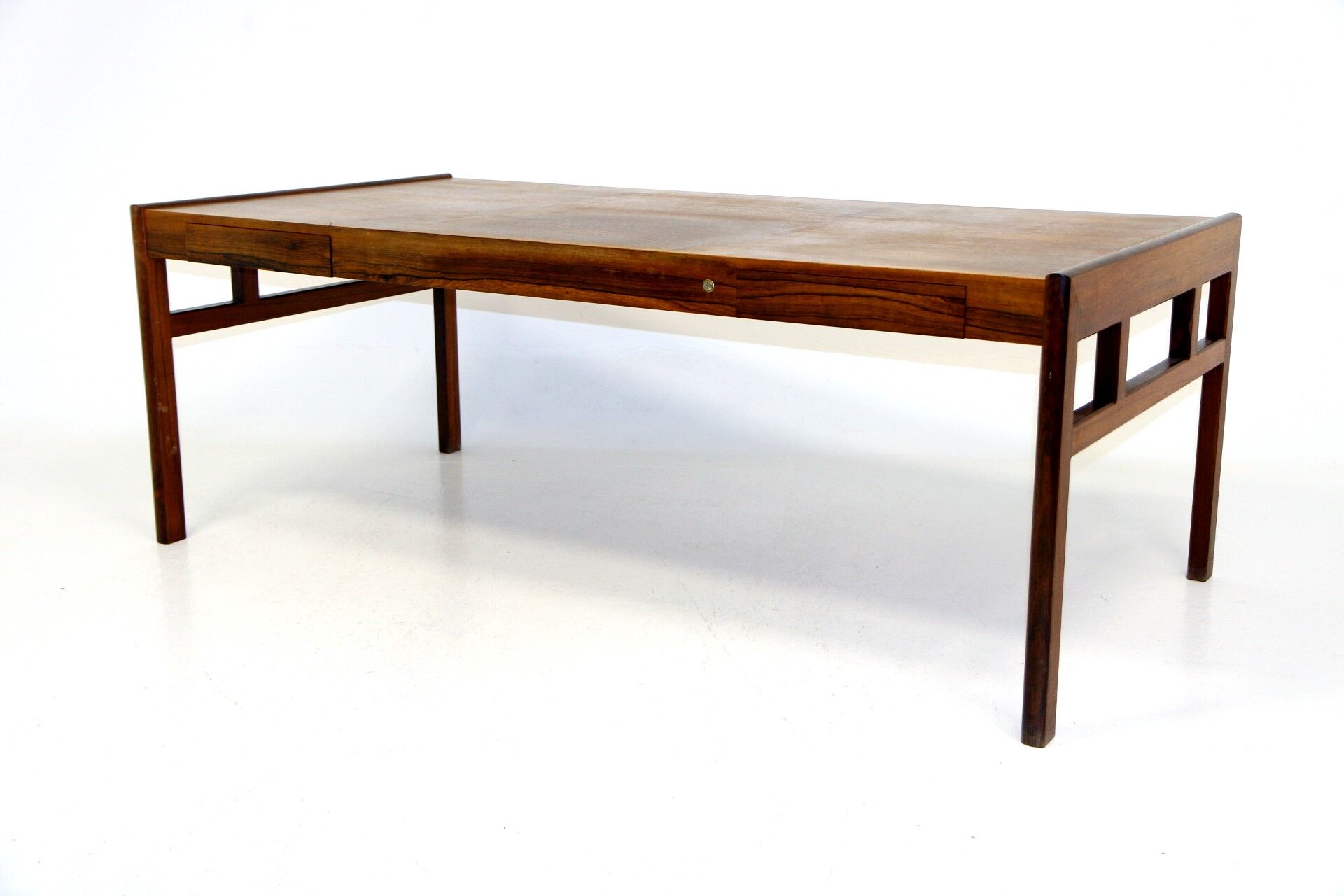 Rosewood desk, Karl Erik Ekselius, YCW, Sweden, 1960