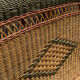 Vintage rattan lounge