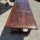 Large 19th-century walnut table
