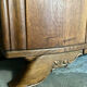 Armoire bois vintage art déco miroir