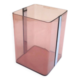 Michel Dumas basket or umbrella stand for Roche Bobois in plexiglass