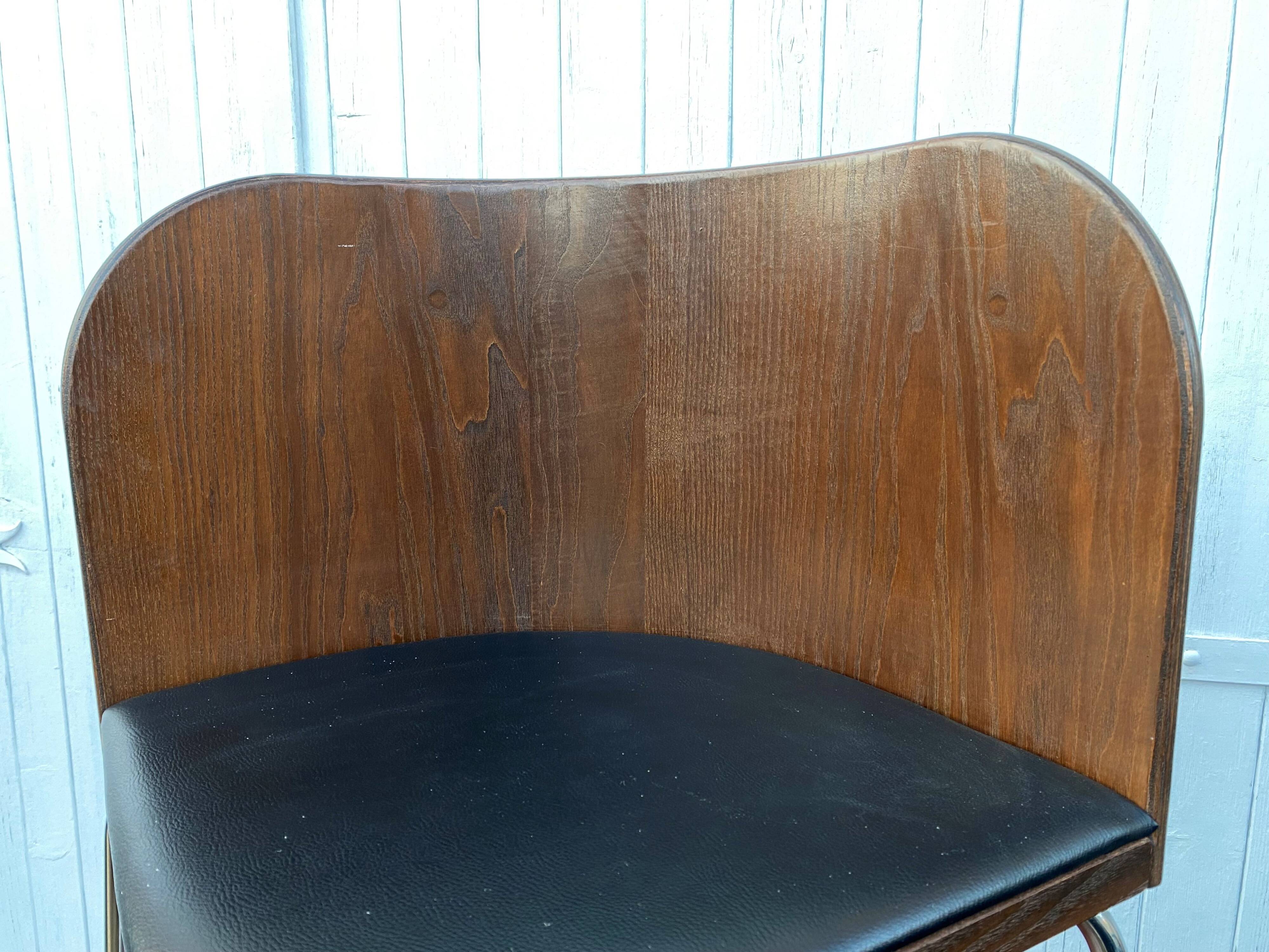 Fusion model table and 4 chairs set by Sandra Kragnert for Ikea Swedish 1970s
