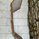 Vintage brass fireplace screen