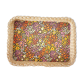 Wicker top flower pattern 1970