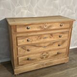 Louis Philipe airbrushed chest of drawers with 5 drawers