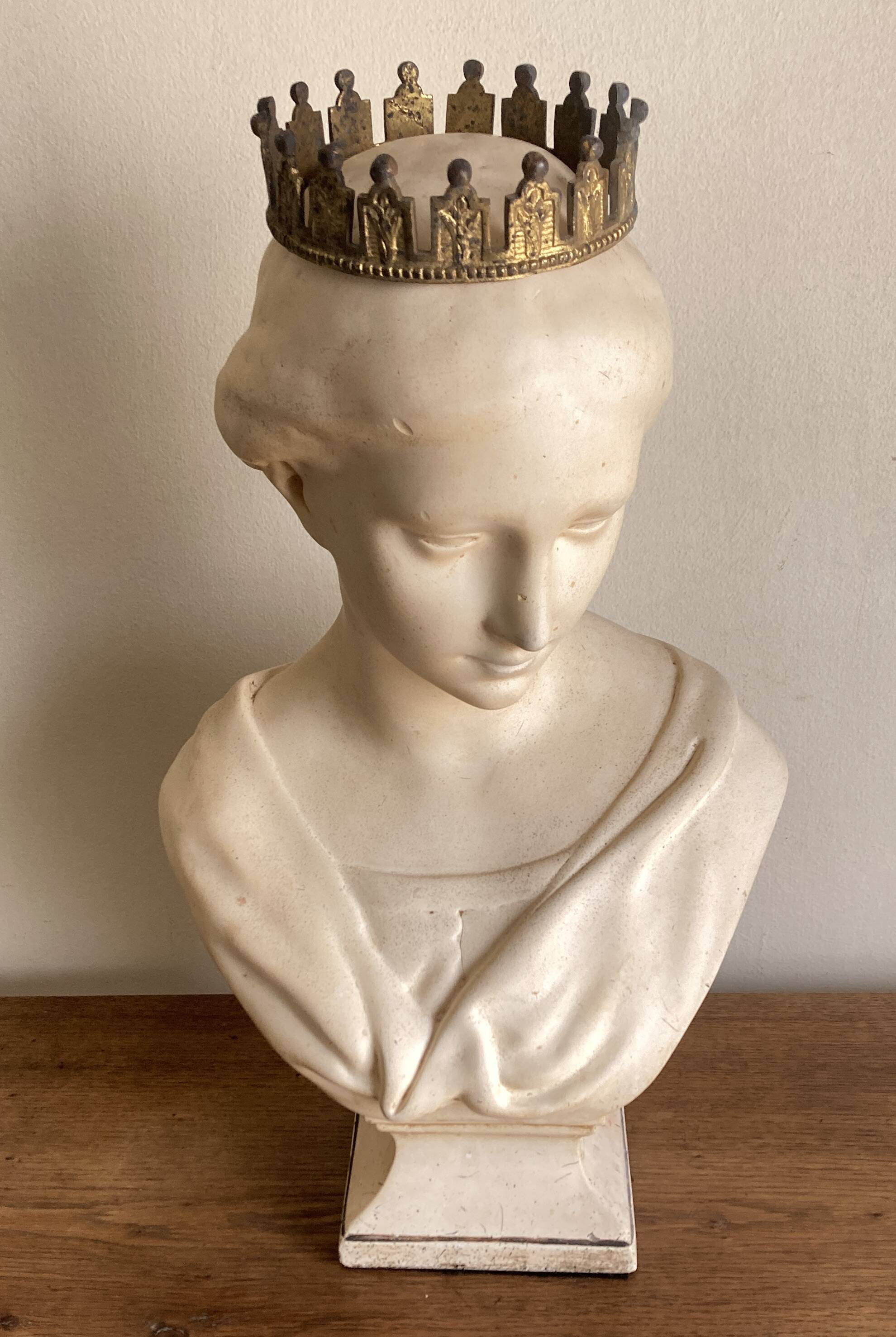 Plaster head known as Wicar, Renaissance Italy 17th century, Louvre Museum