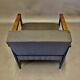 Armchair metal and teak 1950