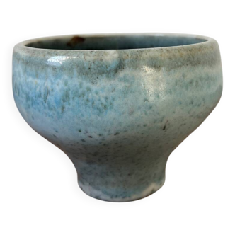 Small blue cup