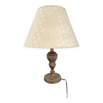 Old spelter lamp