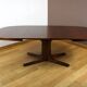 Table Ovale & Pied Central Vintage Année 1960 / 1970