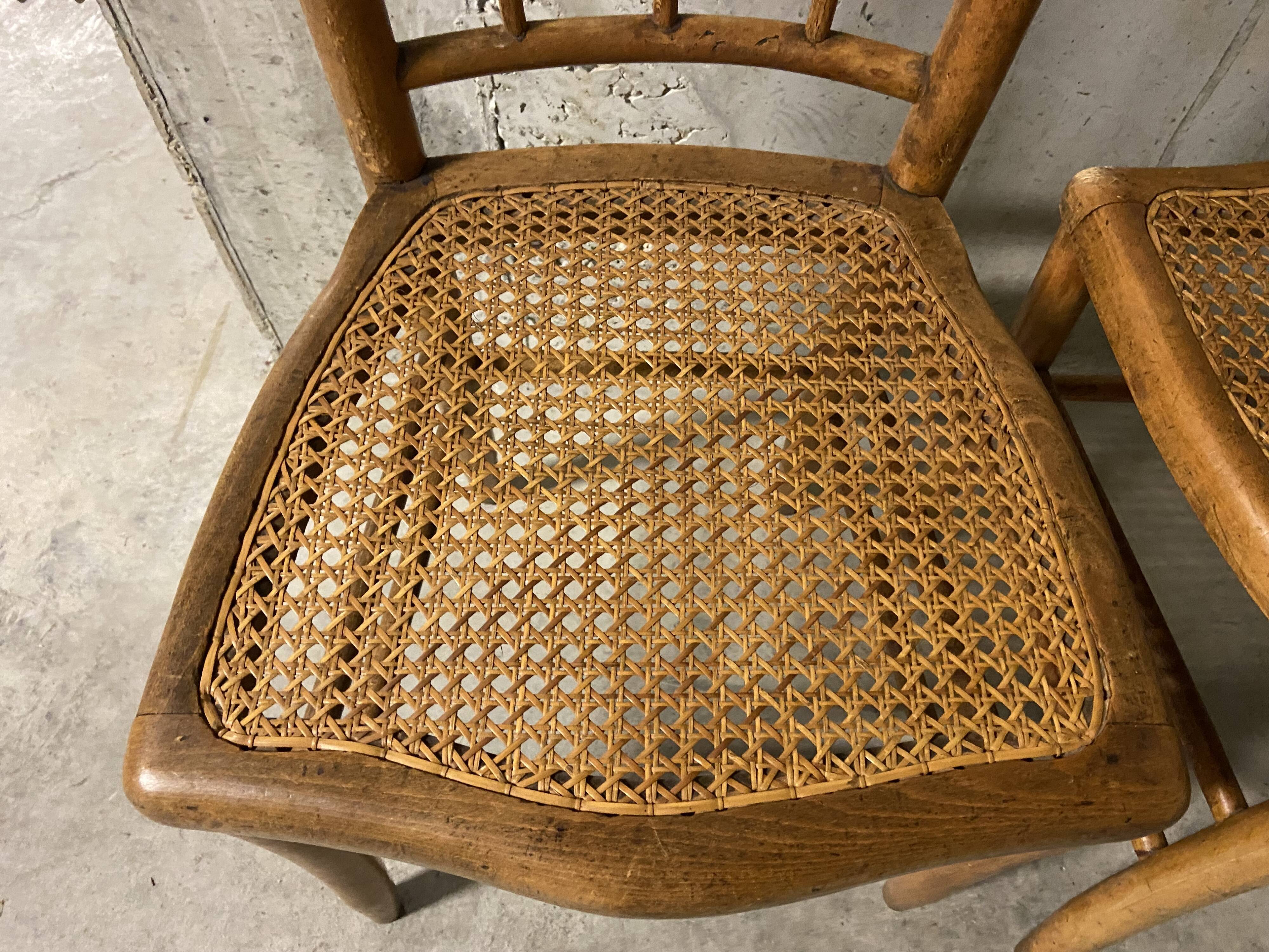 Bistro chairs 50s