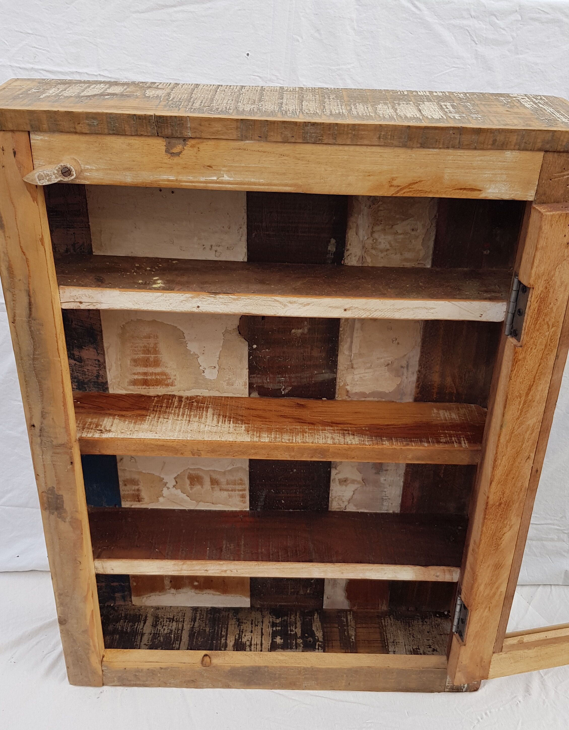 Vitrine en teck