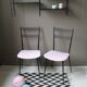 Paire de chaises vintage