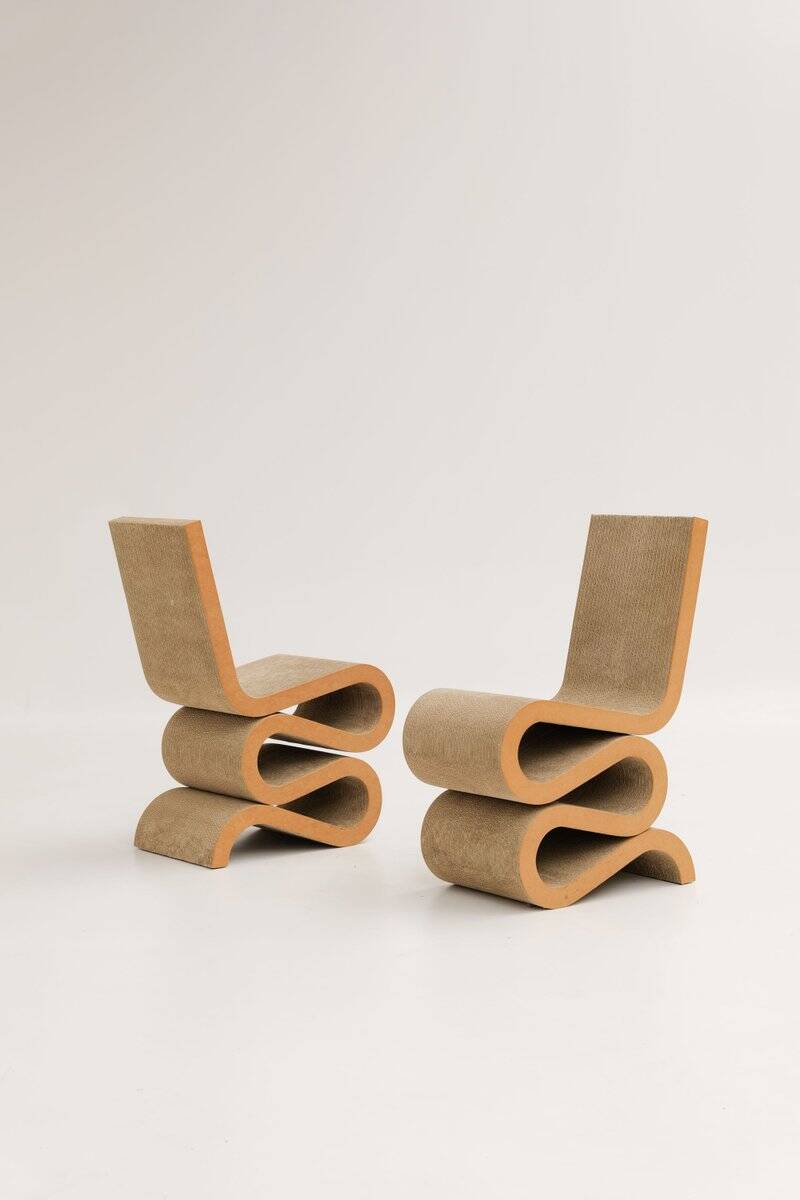 Chaise Edges Wiggle Vintage par Frank Gehry pour Vitra, 1990s