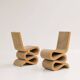 Chaise Edges Wiggle Vintage par Frank Gehry pour Vitra, 1990s