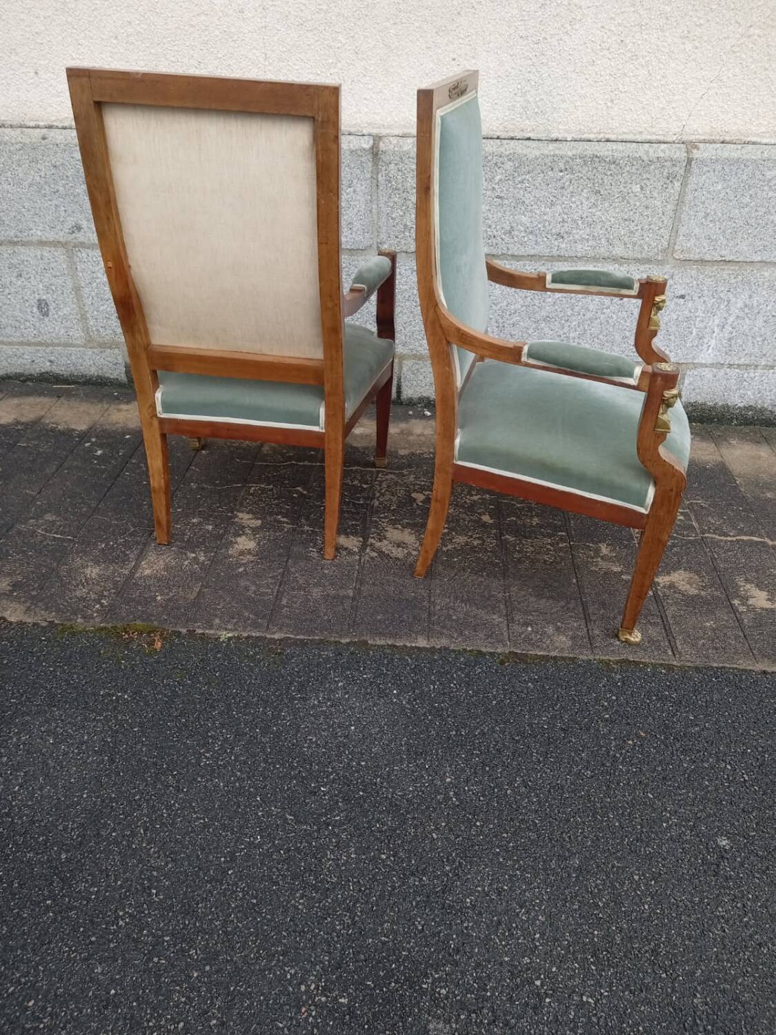 Pair of armchairs from Egypt