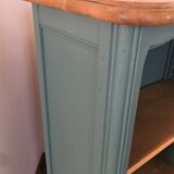 Bibus wood and celadon green