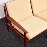 Arne Vodder, Canapé trois places vintage en teck, Glostrup années 1960, Danemark
