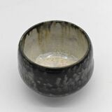 Bowl chawan enamel crystallization technique
