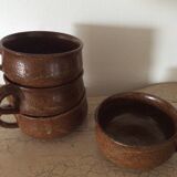 Stoneware Coffee Cups