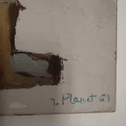 Robert PLANET (1923-1999) oil on canvas signed