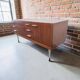 Vintage wooden lowboard / TV unit / low furniture