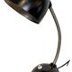 Vintage Brown Bakelite Gooseneck Table Lamp, 1960s