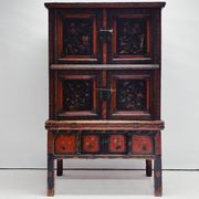 Vintage Chinese Hand-Painted Cabinet