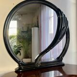 Art Deco round mirror