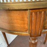 Louis XVI style bouillote table in mahogany XIX century