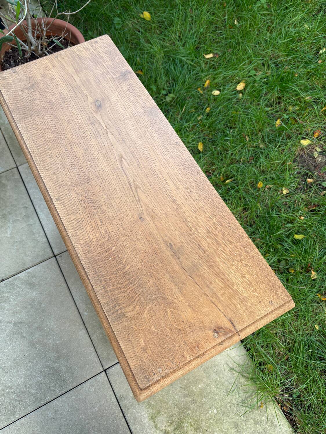 Small solid wood sideboard