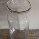 Conservation bottle transparent glass deco diversion