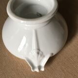 White broth bowl and salad bowl