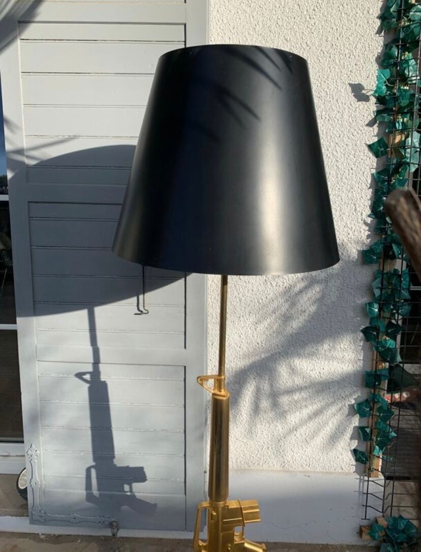 Floor lamp Gun by Philippe Starck